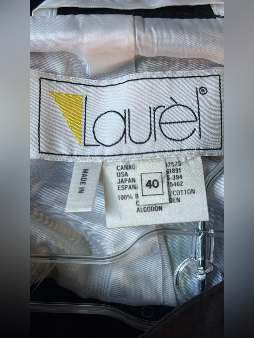 Laurèl Escada 2-Piece Abstract Art Print Ensemble (Jacket + Strapless Corset/Bus - Picture 11 of 15